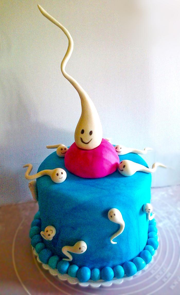 OMG! Novelty Baby Shower Cake