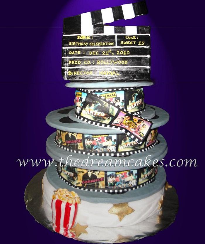 Bollywood Movie cake