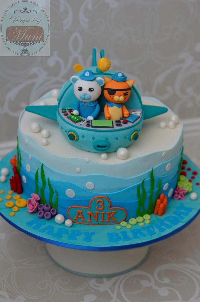 Octonauts Birthday cake