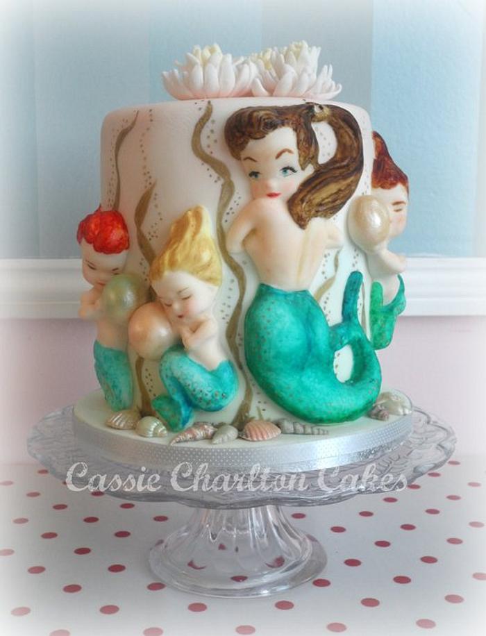 Kitsch Mermaid cake