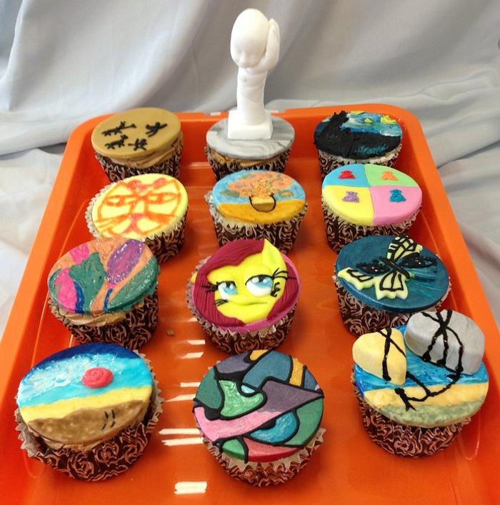Art Cupcakes