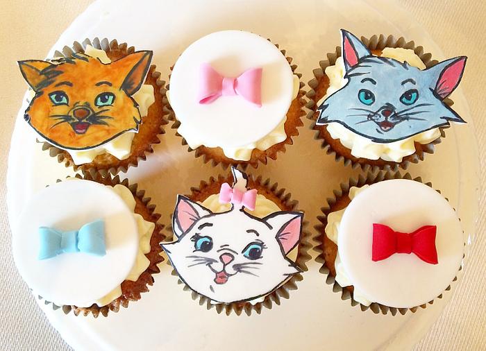 Aristocats cupcakes!