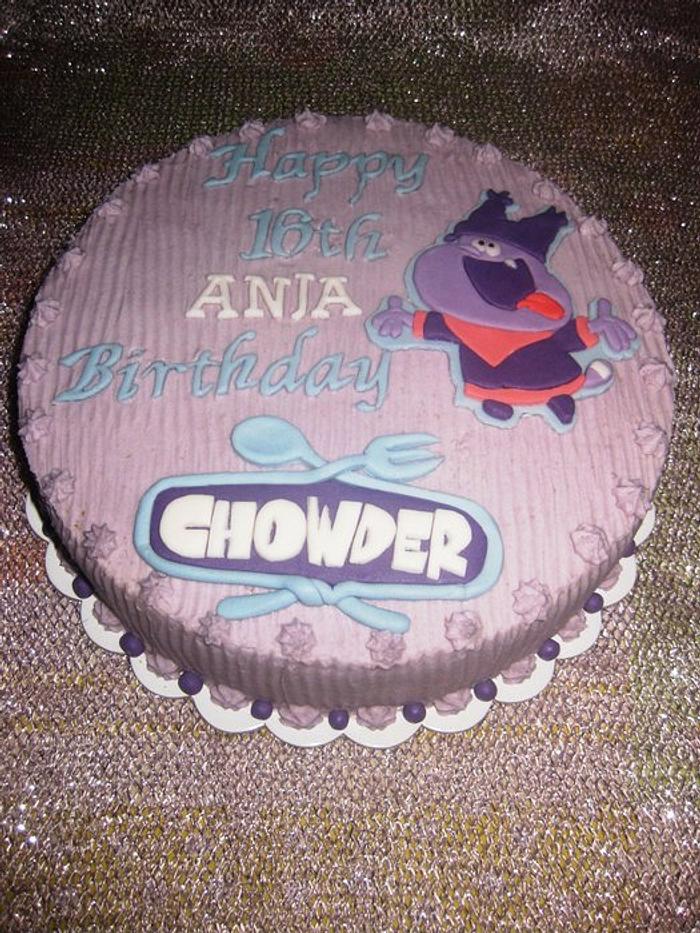 Chowder :D - Decorated Cake by Nessa Avetria - Panaglima - CakesDecor