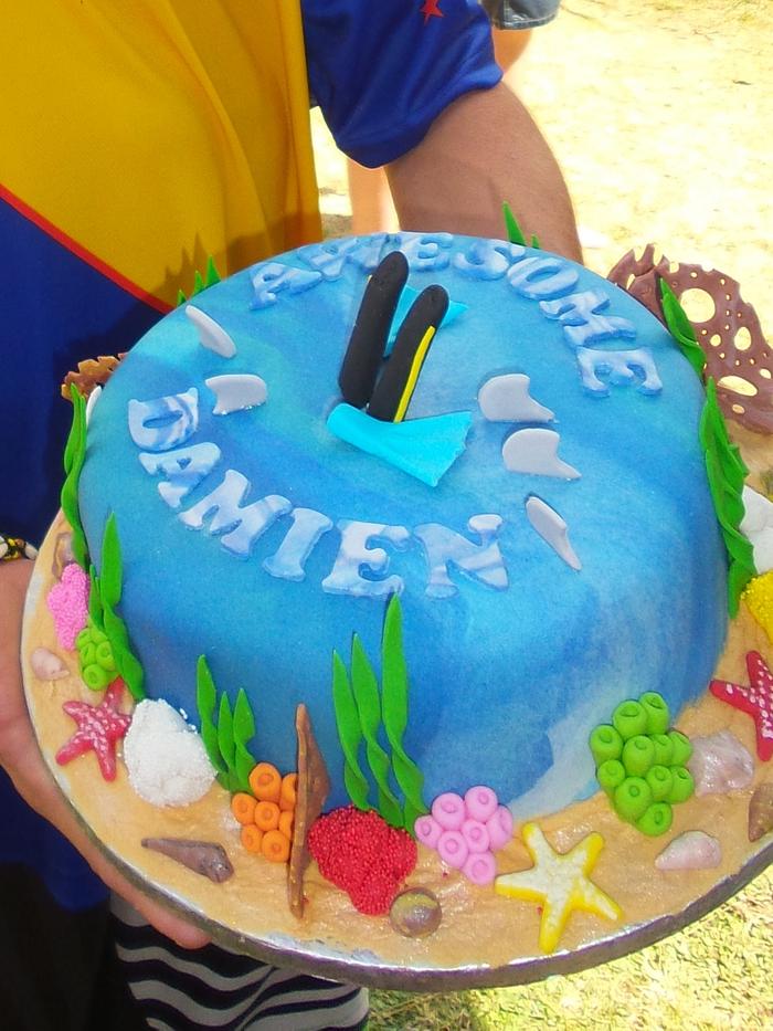 Celebration Cake For My Son