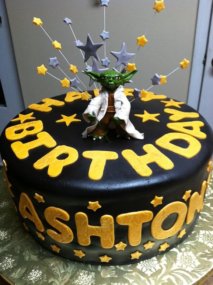 Star wars birthday cake