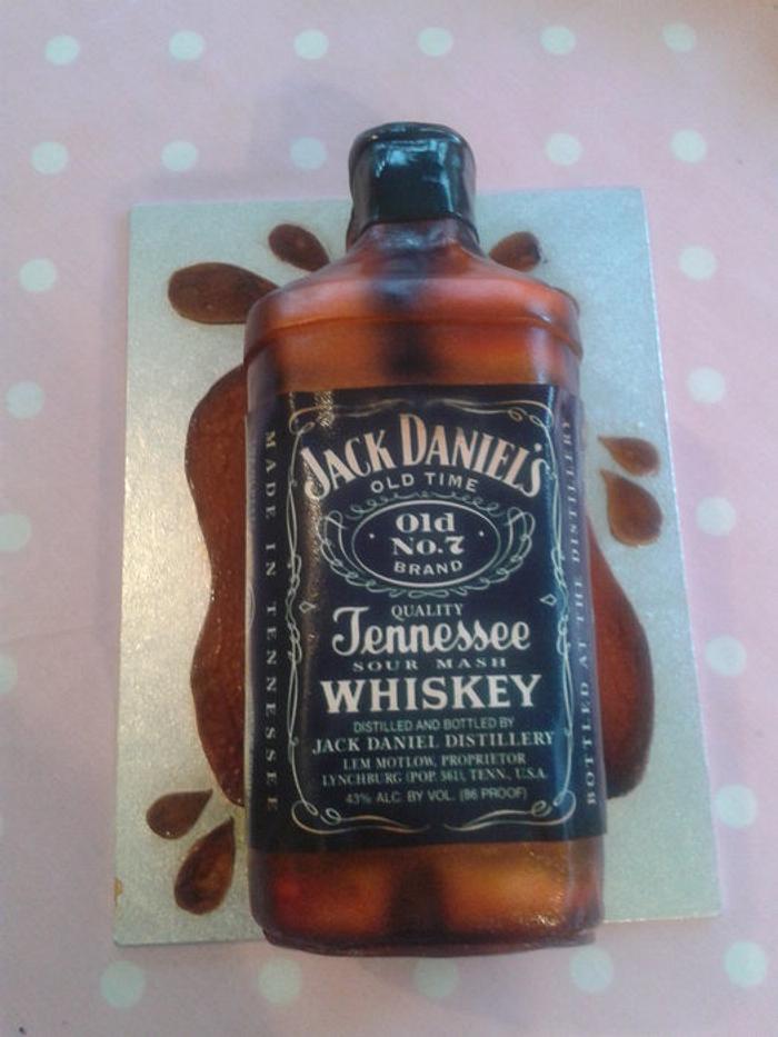 Jack Daniels cake