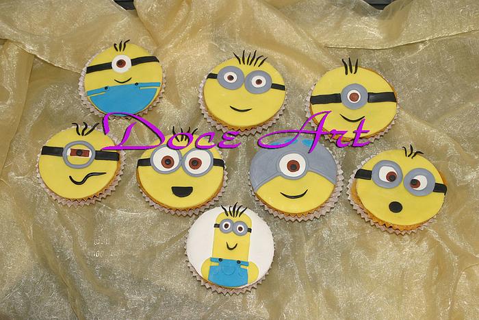 Minions cupcakes