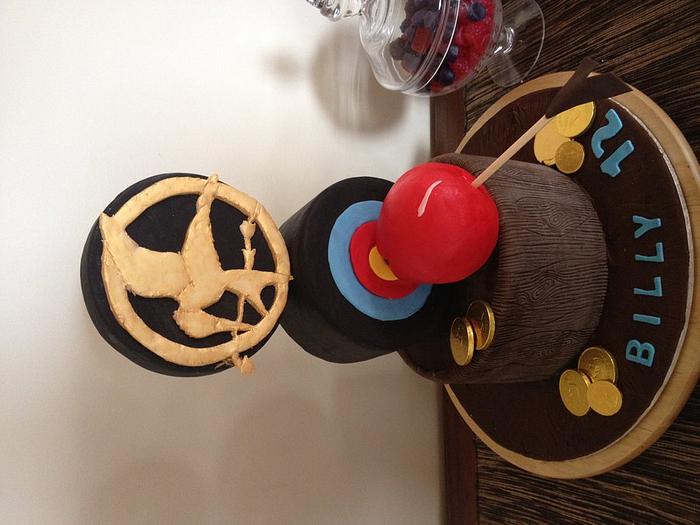 The Hunger Games Birthday Cake