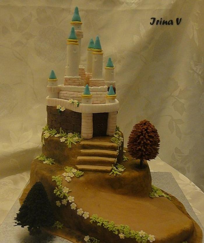 My first Castle cake.