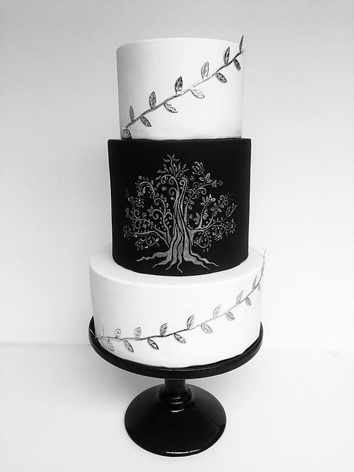 Wedding Cake 'Family Tree'
