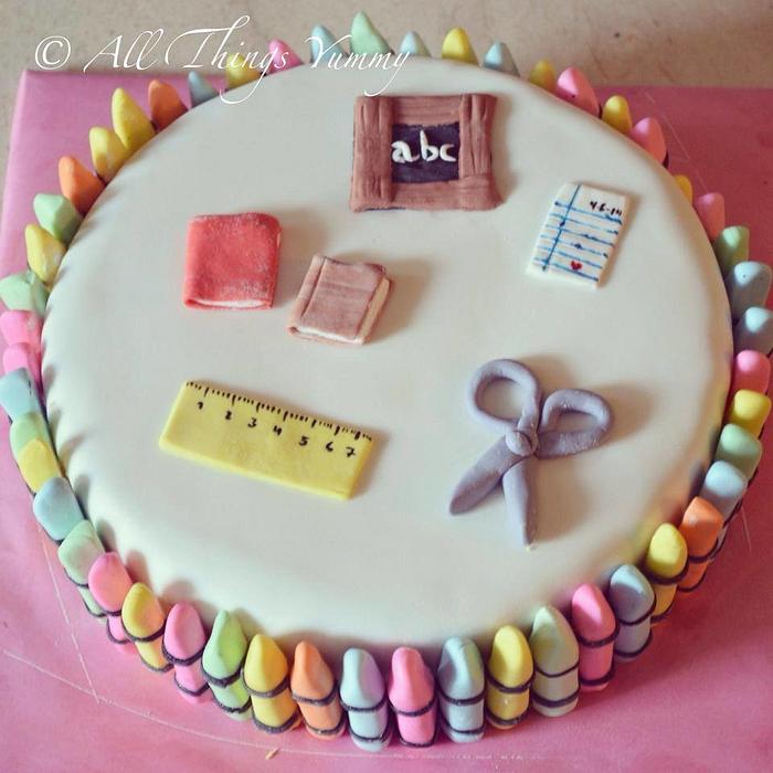 Kindergarden theme cake!