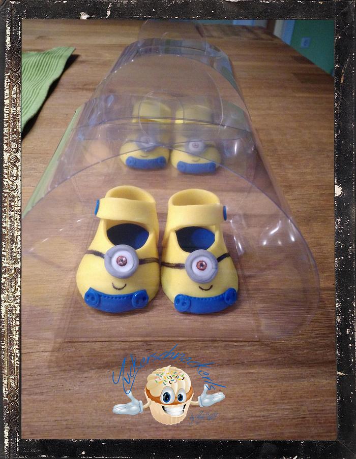 Minion Style Baby Shoes