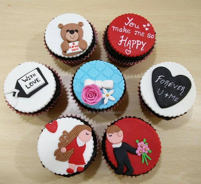 Valentines day cupcakes!