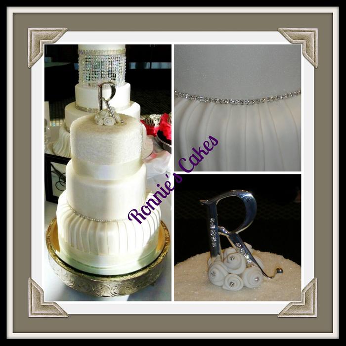 Wedding display cake