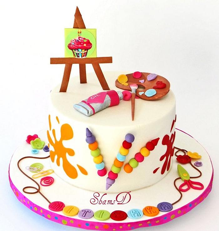 Art and Craft cake