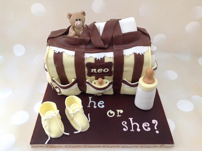 Neo's Baby Shower Cake