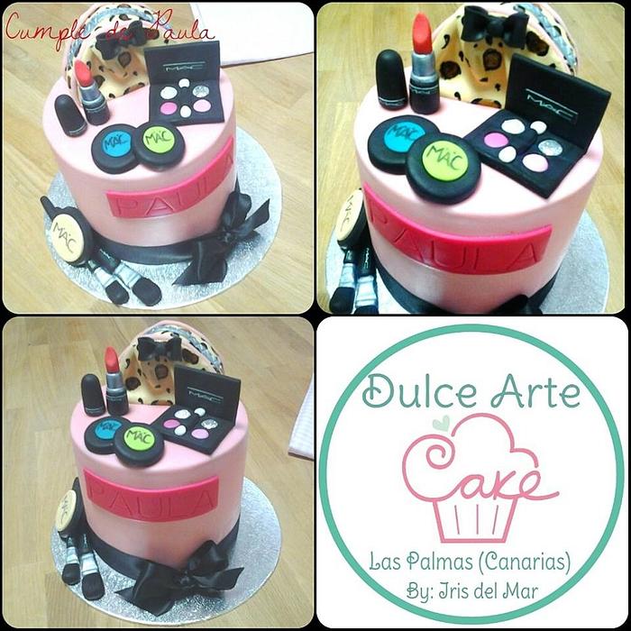 Make up cake dulce arte cakes