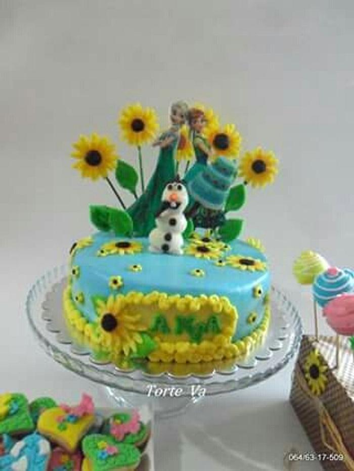 Frozen cake