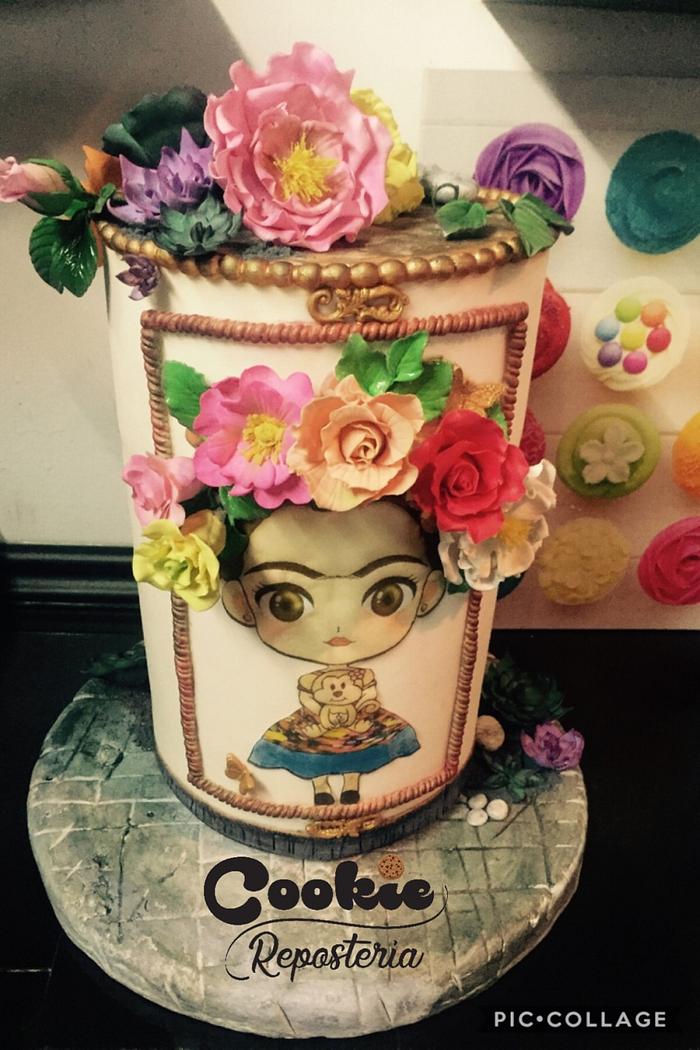 Frida - Decorated Cake by Samucookie - CakesDecor