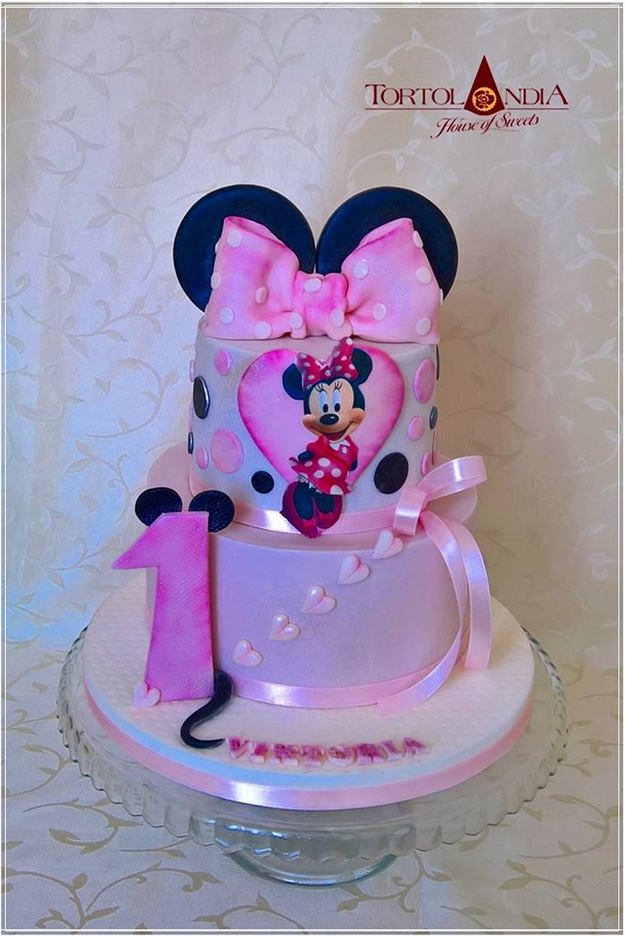 First birthday "Minnie Mouse"