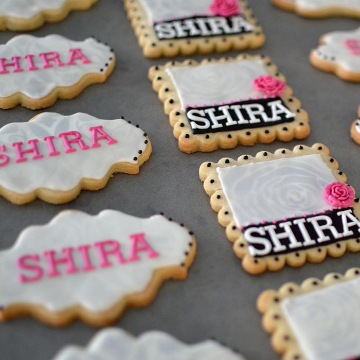 Bat Mitzvah Cookies