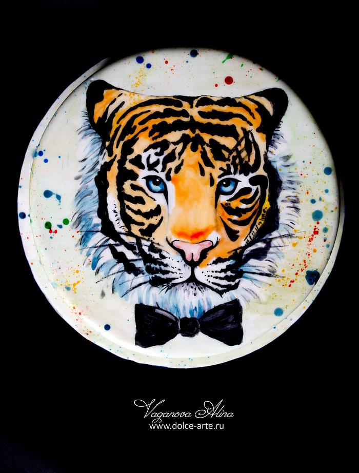 cake for the tiger and a real man