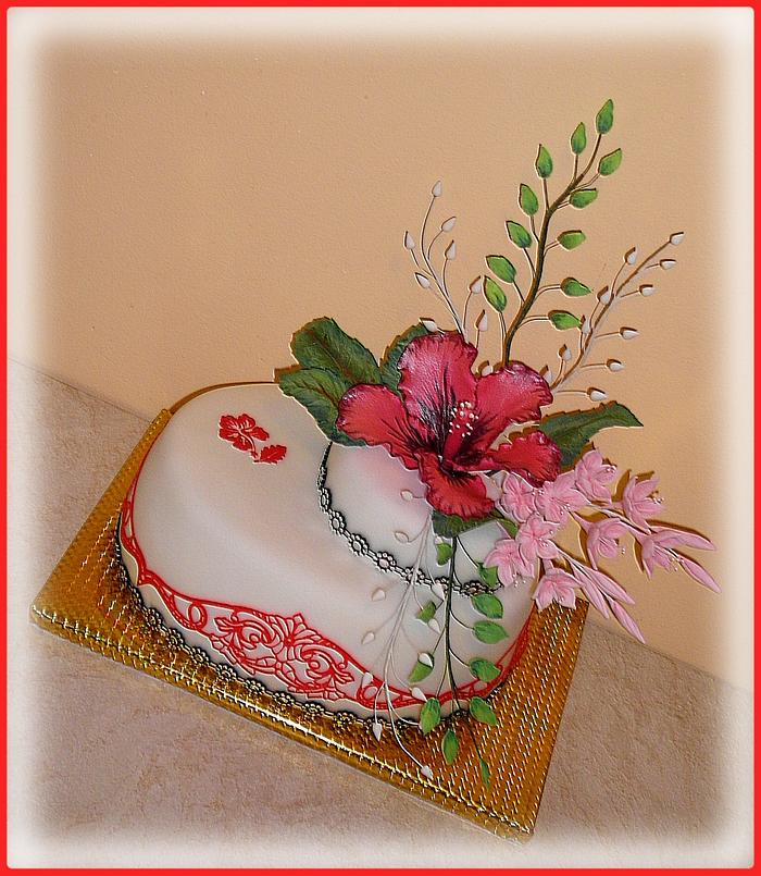 Flower cake