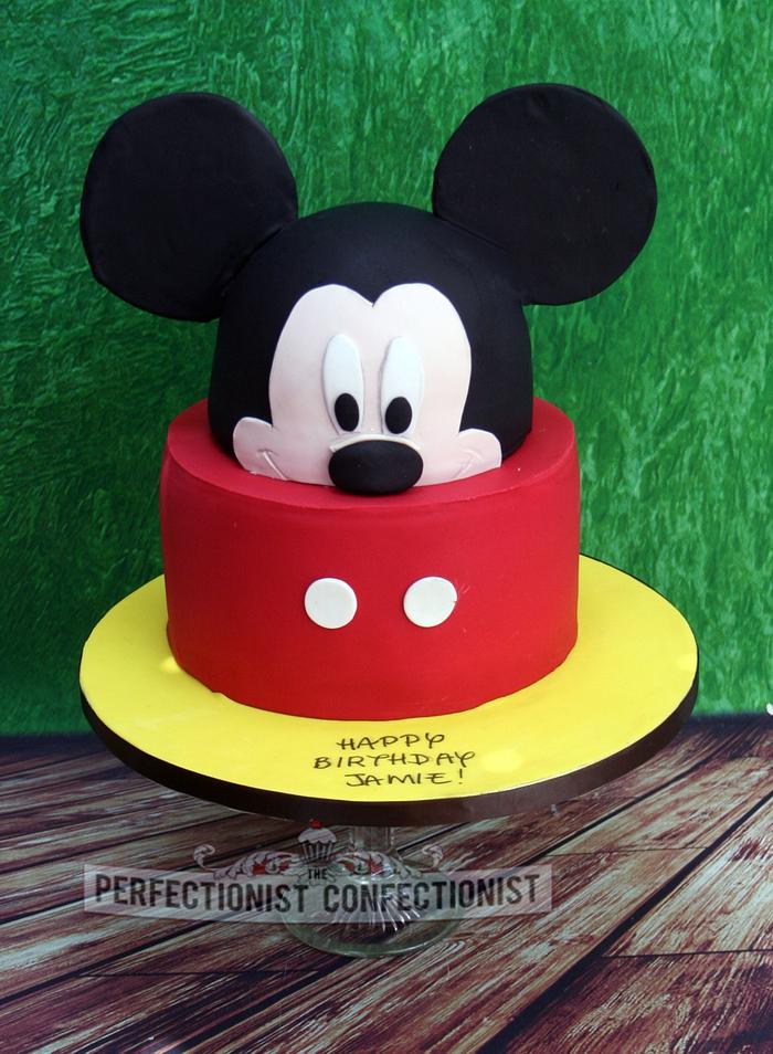Jamie - Mickey Mouse Birthday Cake