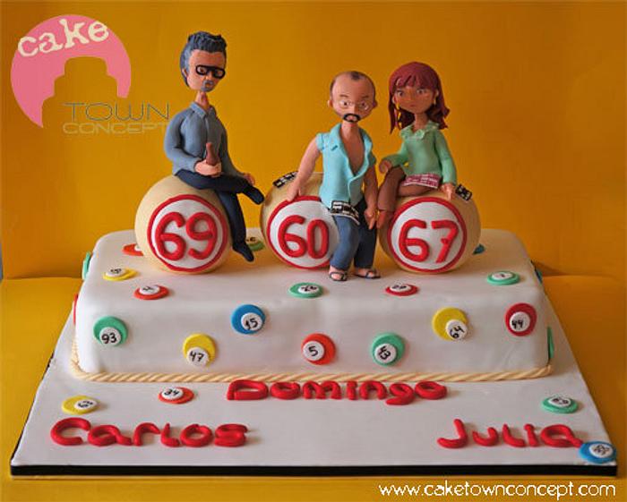 Bingo cake!!