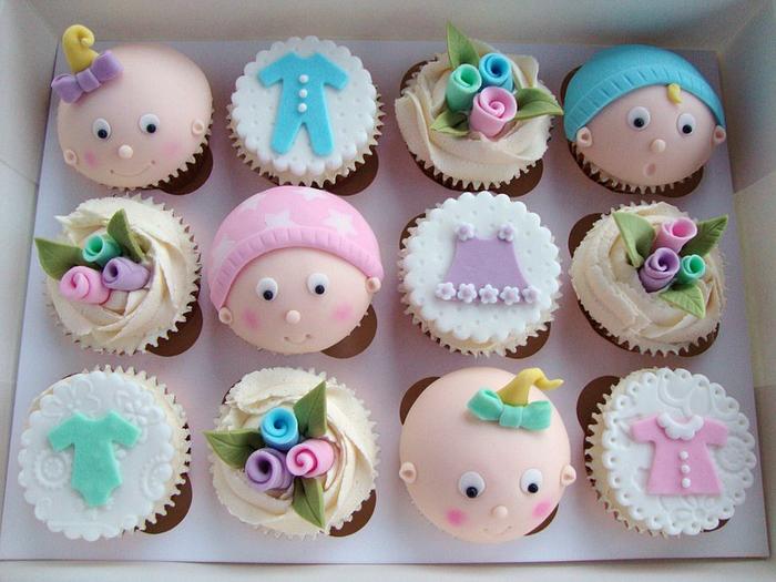 BabyFaces Cupcakes - Decorated Cake by Sam's Cupcakes - CakesDecor