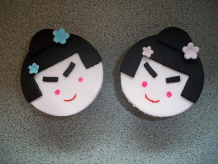 Anime Inspired Cupcakes