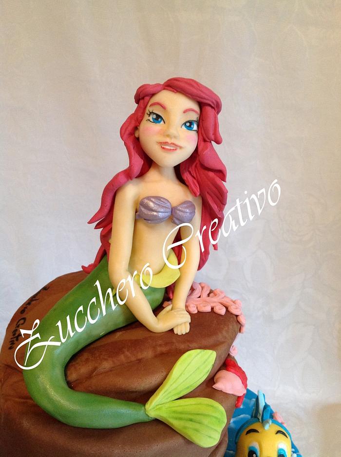 My Ariel cake topper