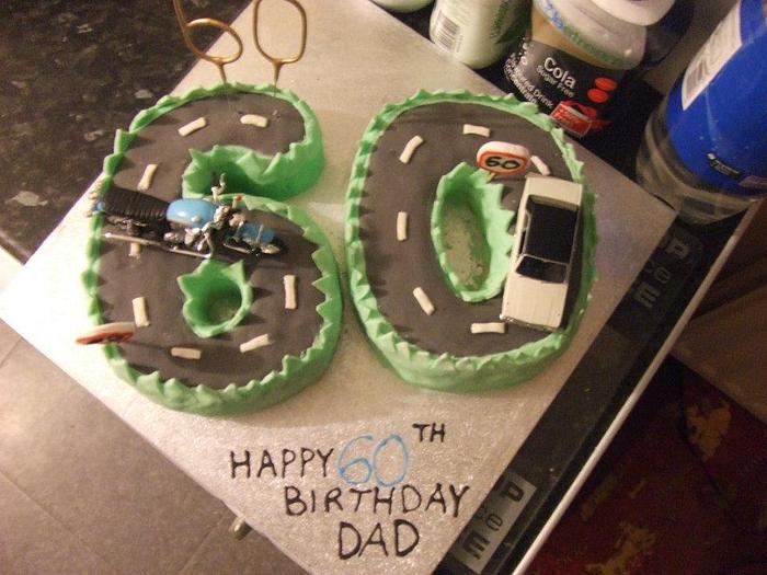 dads 60th cake 