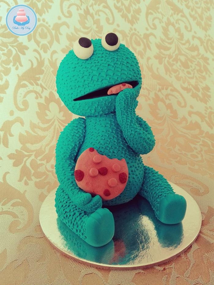 Cookie Monster Cake Topper