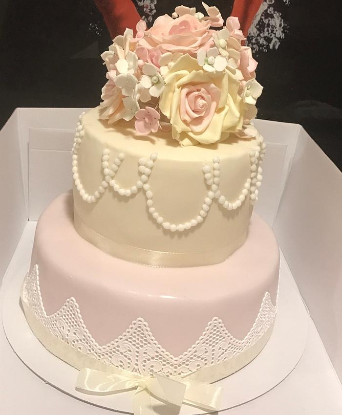 Sarah Wedding cake