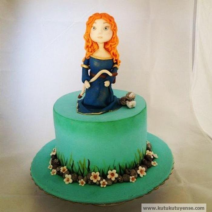 Brave Merida Cake