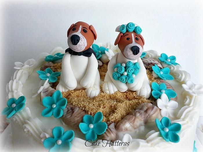 Beagle Beach Wedding