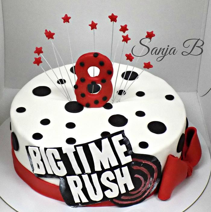 big time rush cake