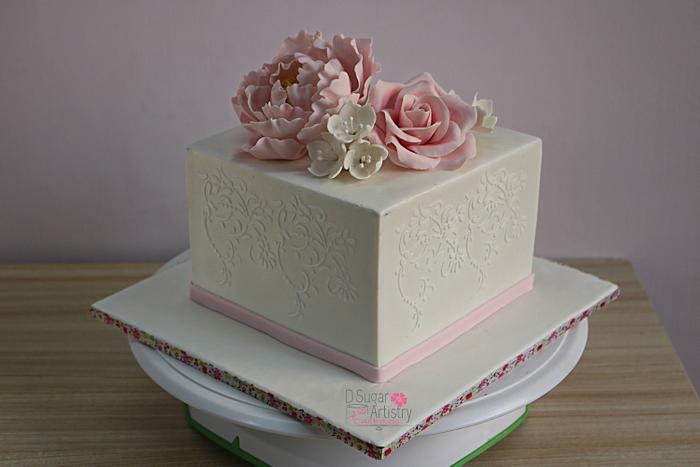 Customised Cakes - Baker's Brew Studio | Singapore | Floral cake, Cake, Cake  shop