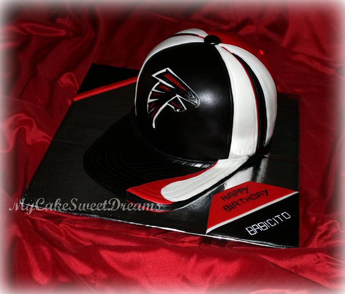 Atlanta Falcons Hat Cake