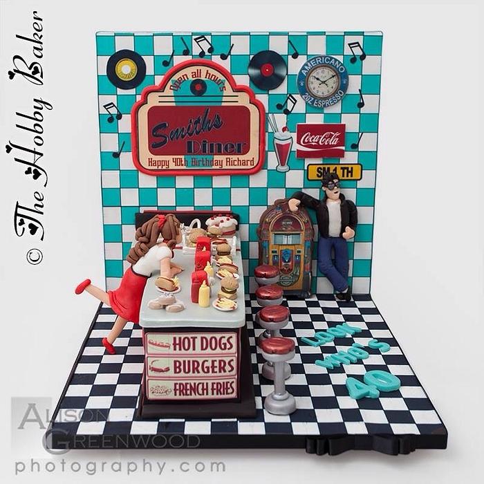 50s American diner 