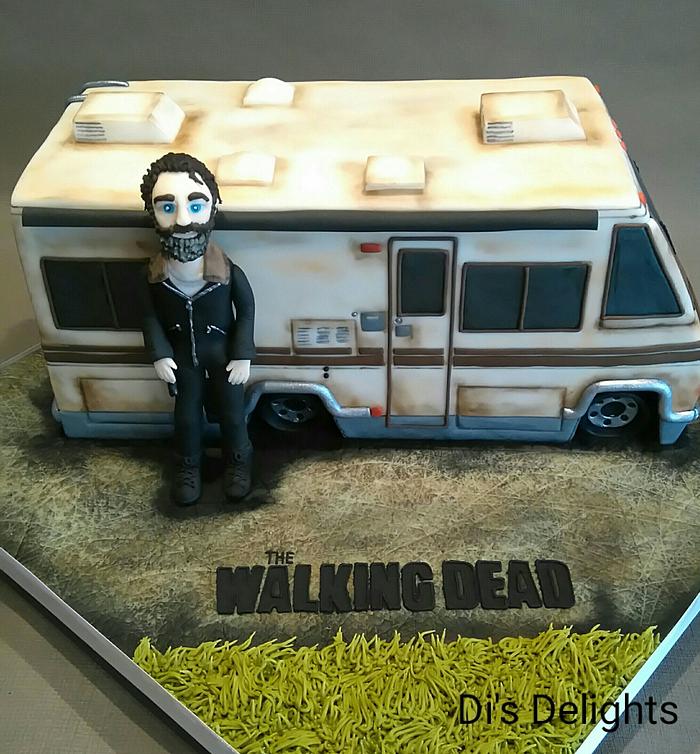 The Walking Dead RV Cake
