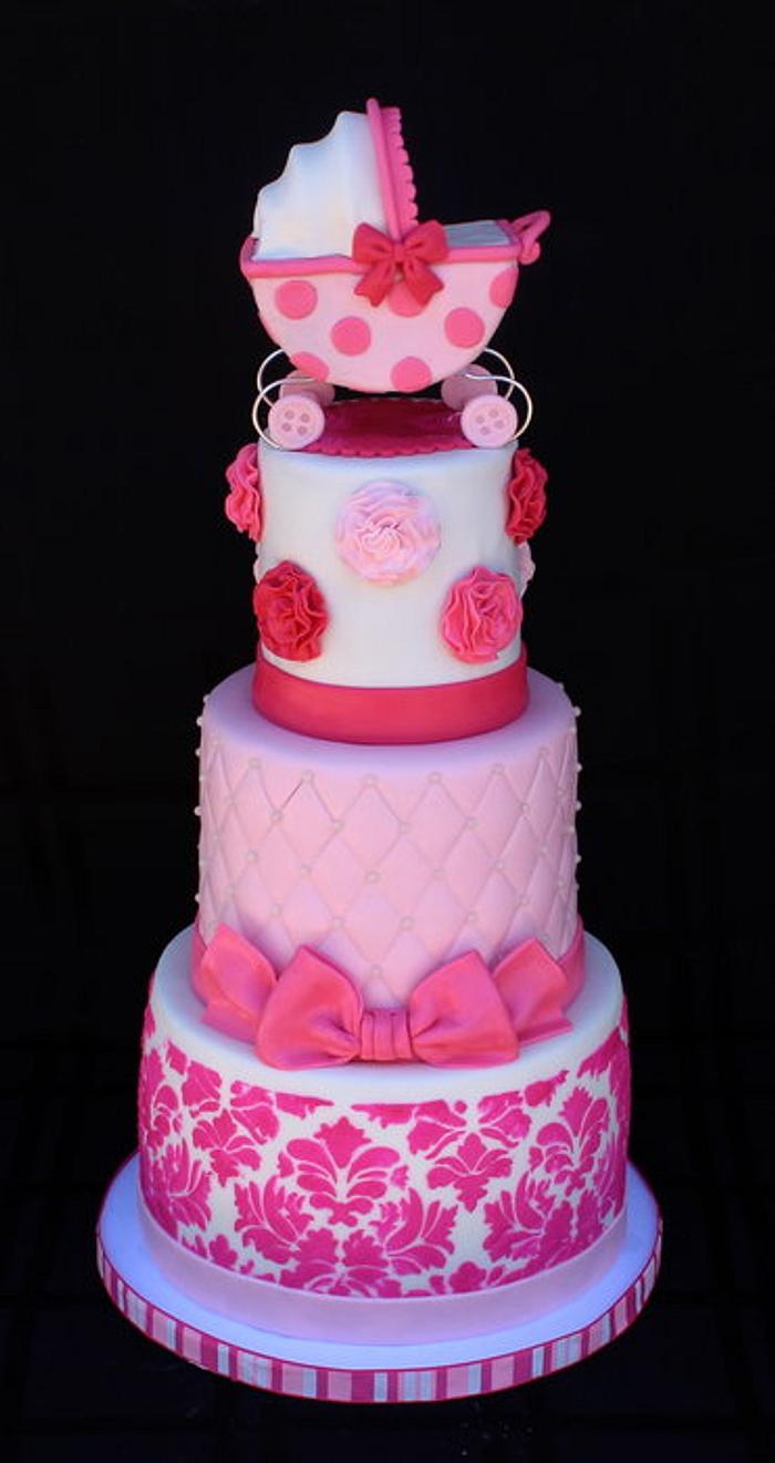 Shades of Pink Cake