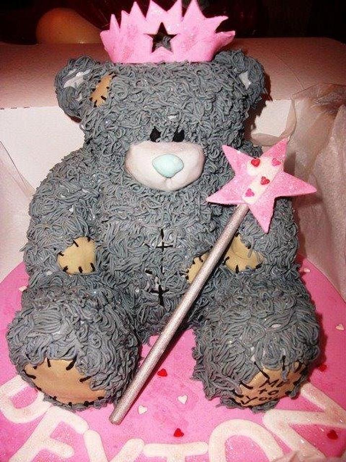 me 2 u teddy bear cake