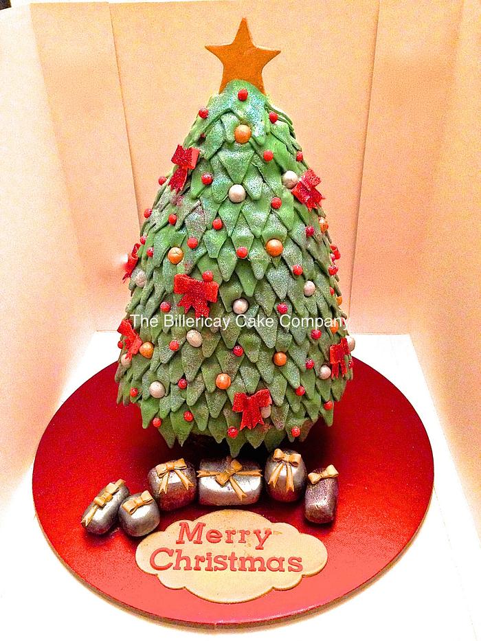 Festive Tree cake