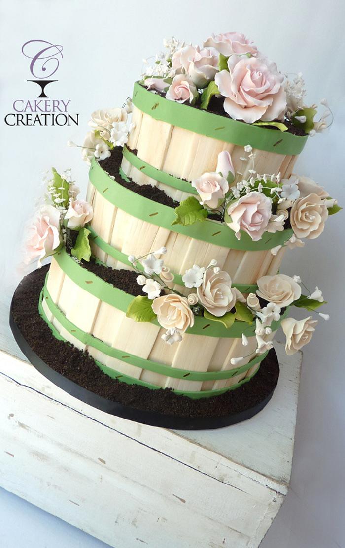 3d Planter cake