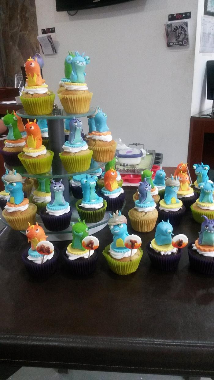 CUPCAKE "BABOSAS"