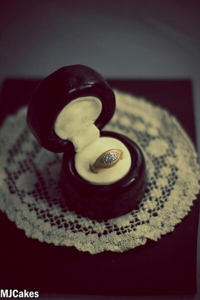 engagement cupcake 