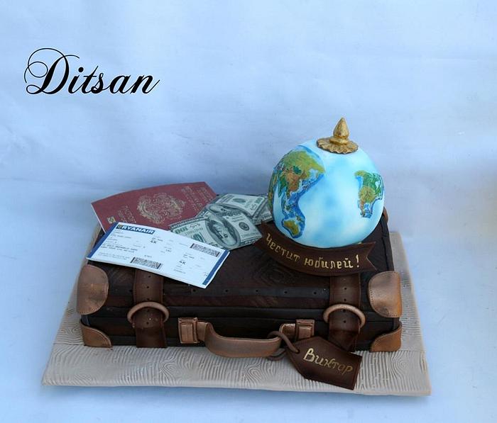 Cake for a traveler