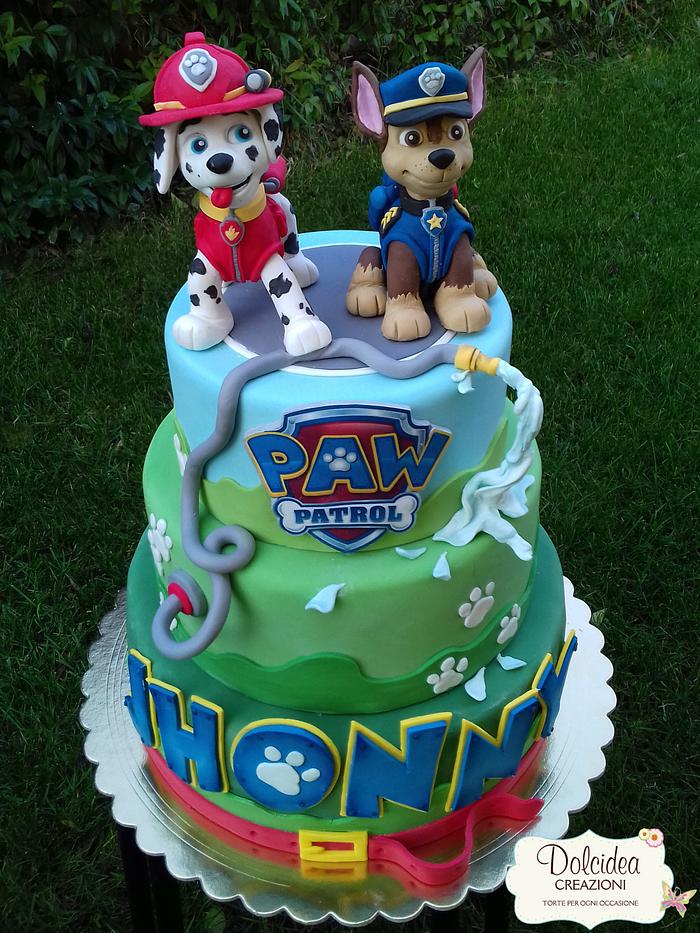 Torta Paw patrol - Paw Patrol cake